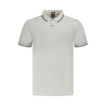 Hugo Boss Gray Cotton Polo Shirt BO-38625-L