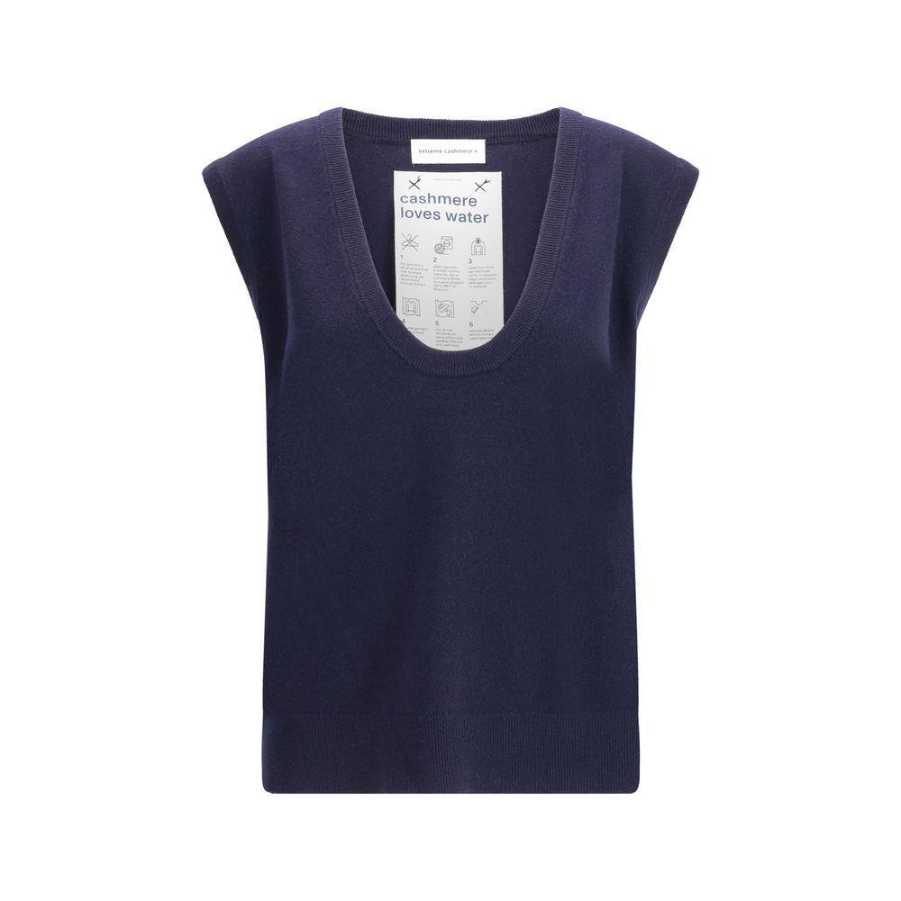 Extreme Cashmere Lord Vest EX-42300101TU05NAVY-ONE SIZE