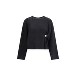 Loulou De Saison Draped Sweater LO-BILLBLACK-M