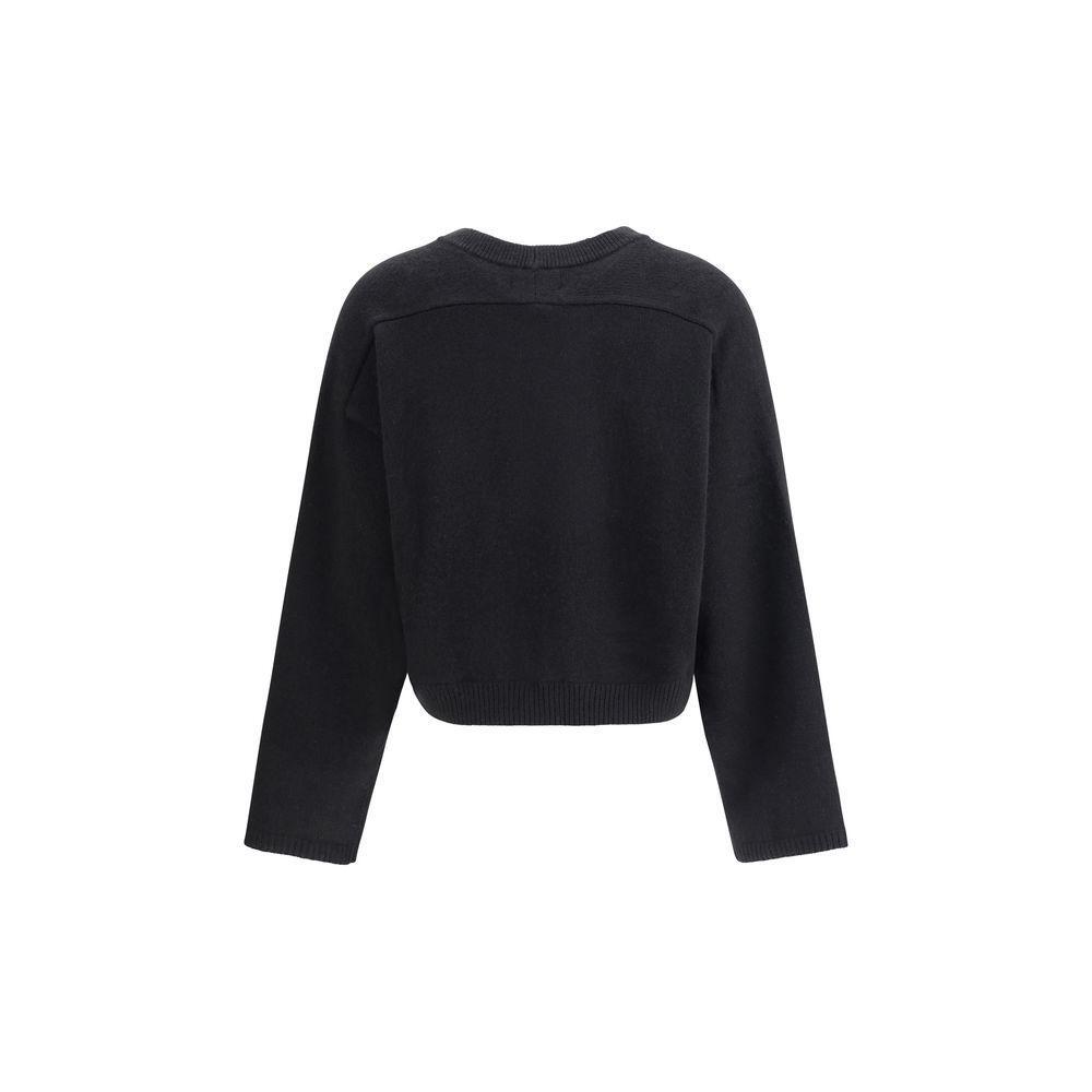 Loulou De Saison Draped Sweater LO-BILLBLACK-M