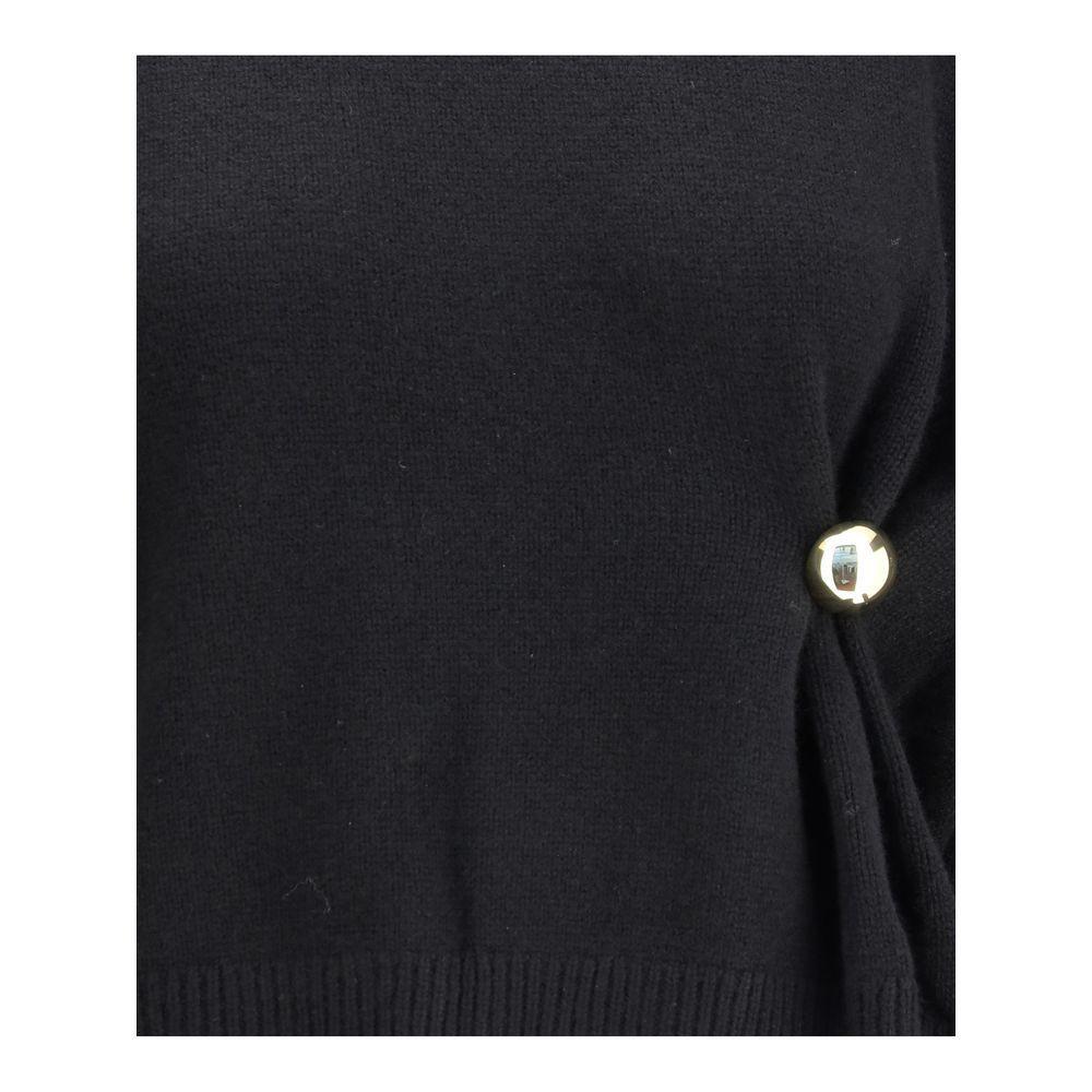 Loulou De Saison Draped Sweater LO-BILLBLACK-M