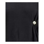 Loulou De Saison Draped Sweater LO-BILLBLACK-M