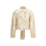 Fabiana Filippi Lace cropped Shirt FA-CAD215F327L5520157-IT42 | L