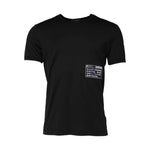 Dolce & Gabbana Black Logo Patch Cotton Crew Neck T-shirt TSH91023-48