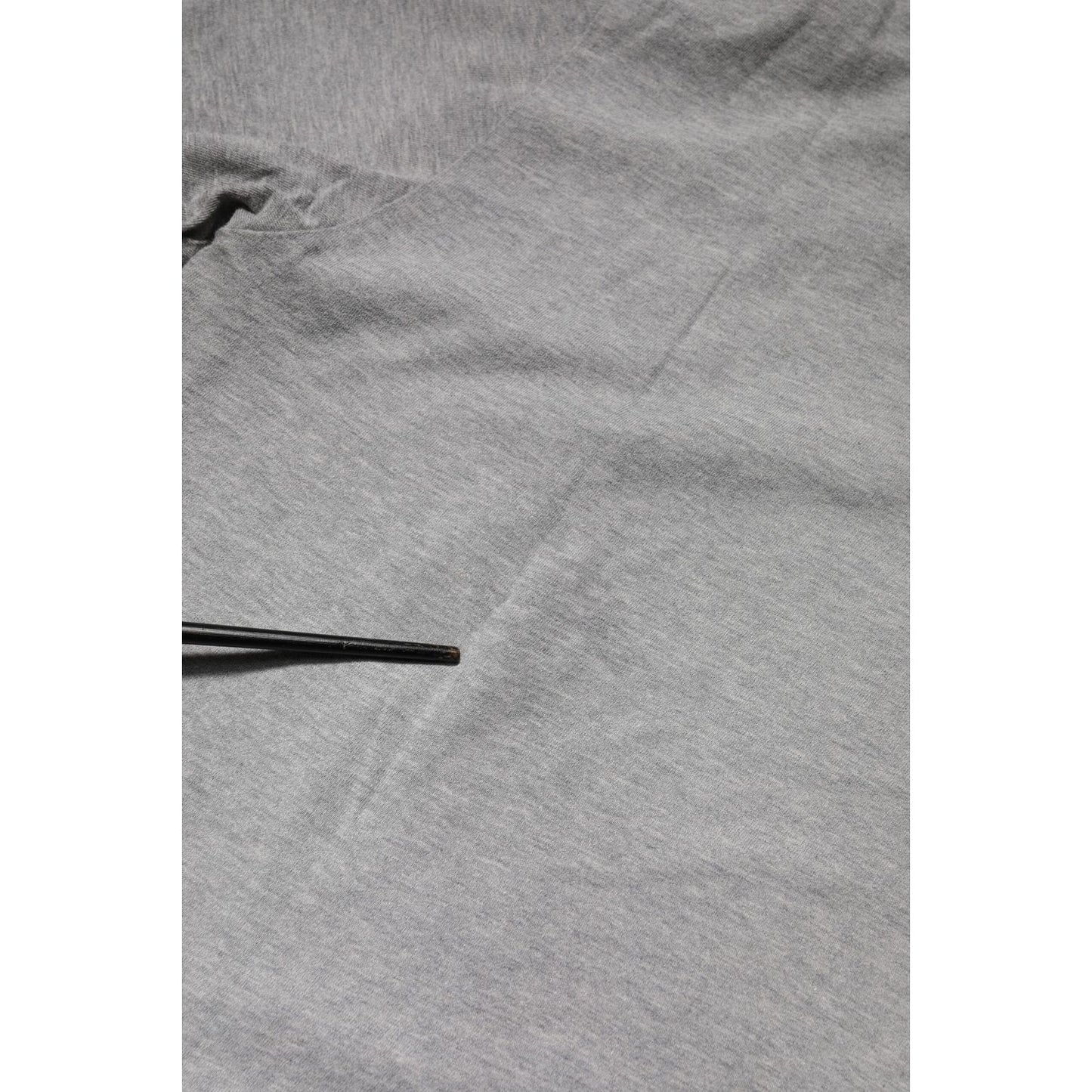 Dolce & Gabbana Gray DG Graphic Print Cotton Crewneck T-shirt TSH91049-50