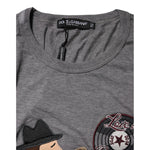 Dolce & Gabbana Gray #DGFamily Cotton Crew Neck T-shirt TSH91054-52
