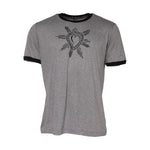 Dolce & Gabbana Gray Sacred Heart Cotton Crew Neck T-shirt TSH91057-52