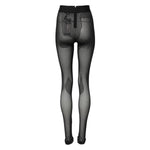 Dolce & Gabbana Black Nylon Leggings Stretch Pants PAN76551-38