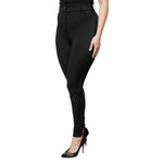 Dolce & Gabbana Black Nylon Leggings Stretch Pants PAN76751-48