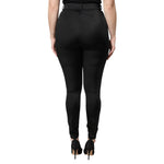 Dolce & Gabbana Black Nylon Leggings Stretch Pants PAN76751-48