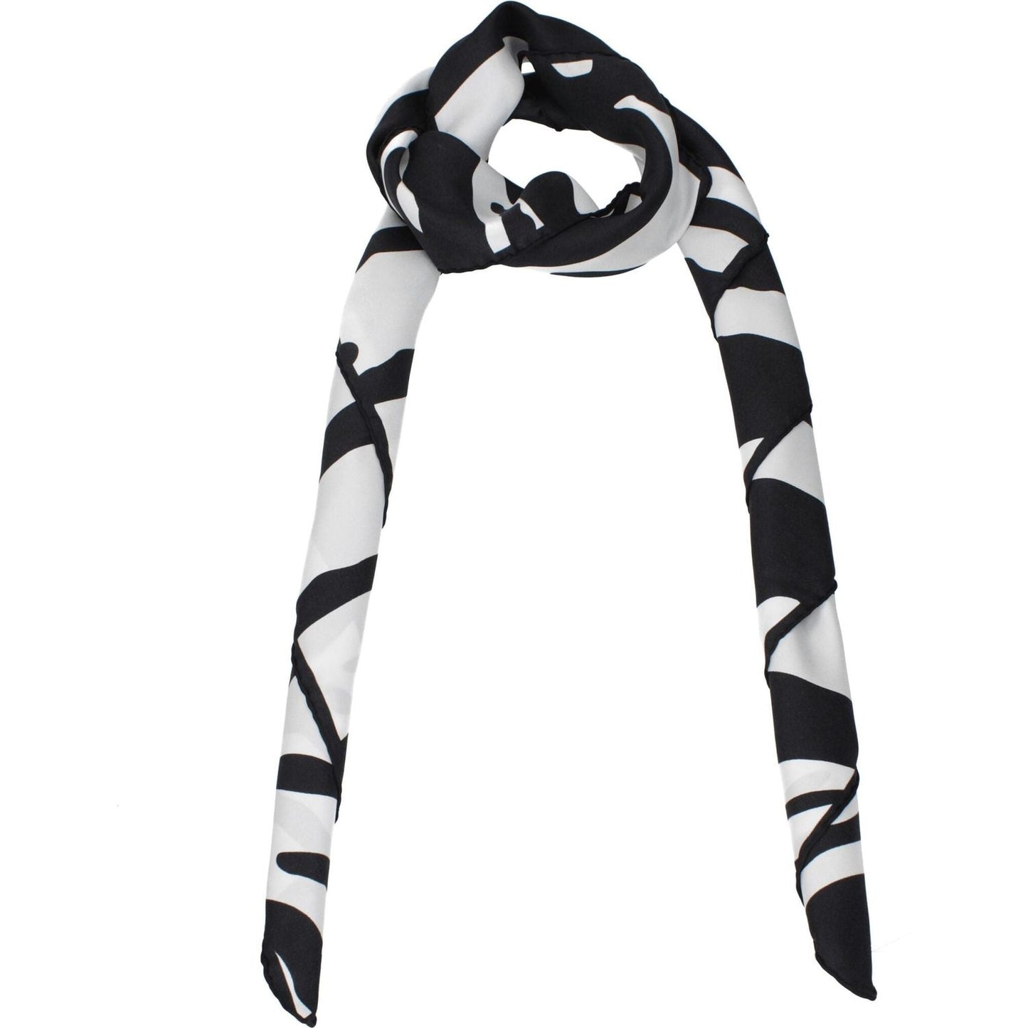 Dolce & Gabbana Black Silk Foulards DO8547215311113BT