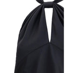 Tom Ford Halterneck Top TO-TS2105FAX1524LB999-IT40 | M