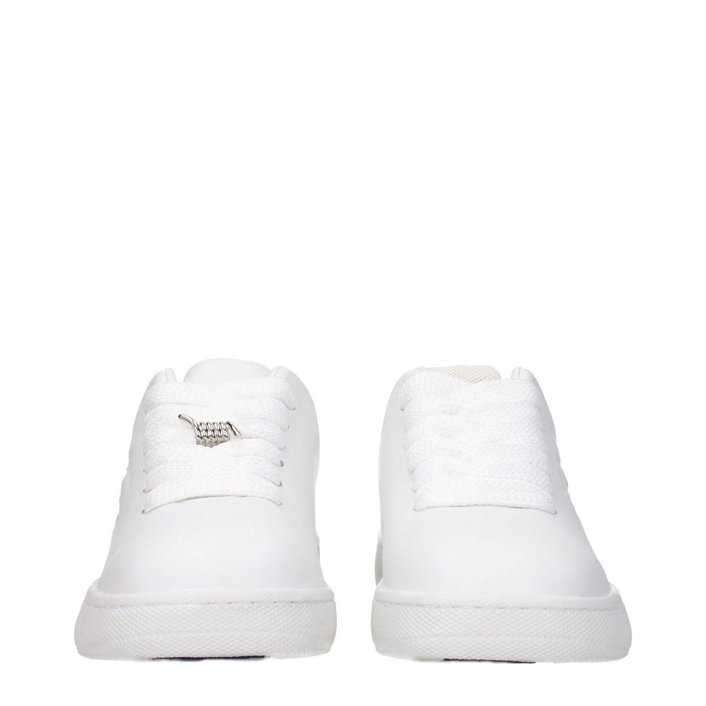 Burberry White Leather Low Tops BU-9254633963785-EU40/US7