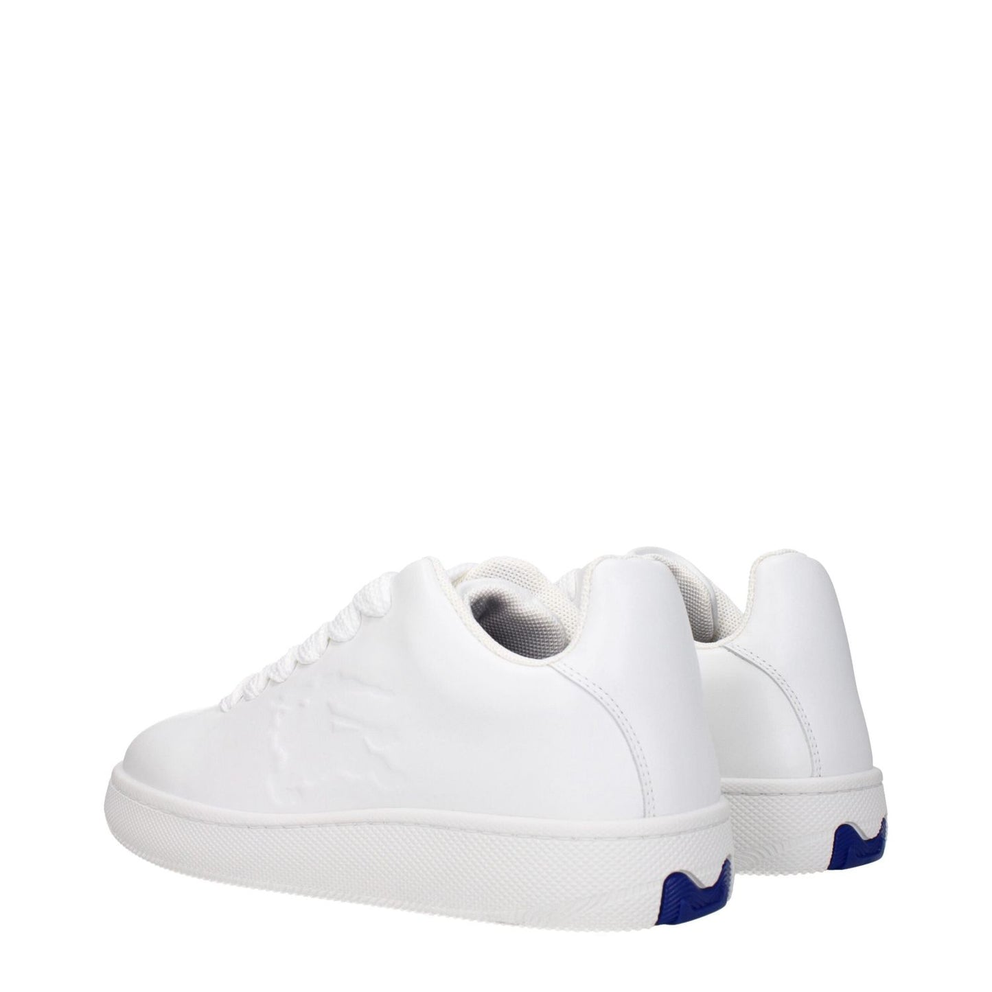 Burberry White Leather Low Tops BU-9254633963785-EU40/US7