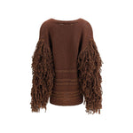Fabiana Filippi Fringes Cardigan FA-MAD215F120L5011269-IT42 | L