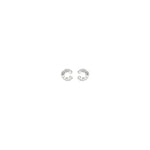 Magda Butrym Strass Earrings MA-714725SILVER-ONE SIZE