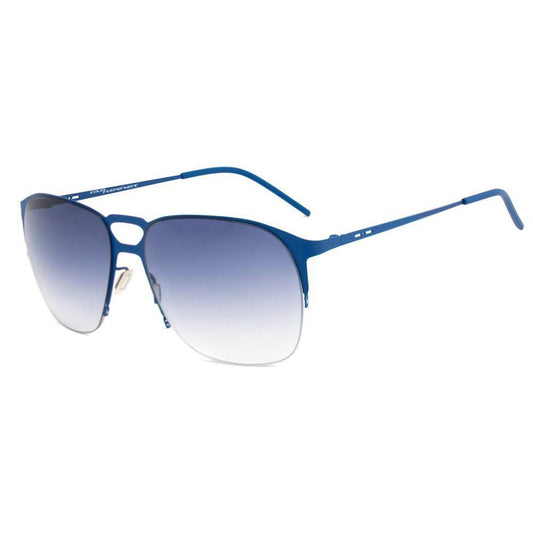 Italia Independent Blue Metal Sunglasses