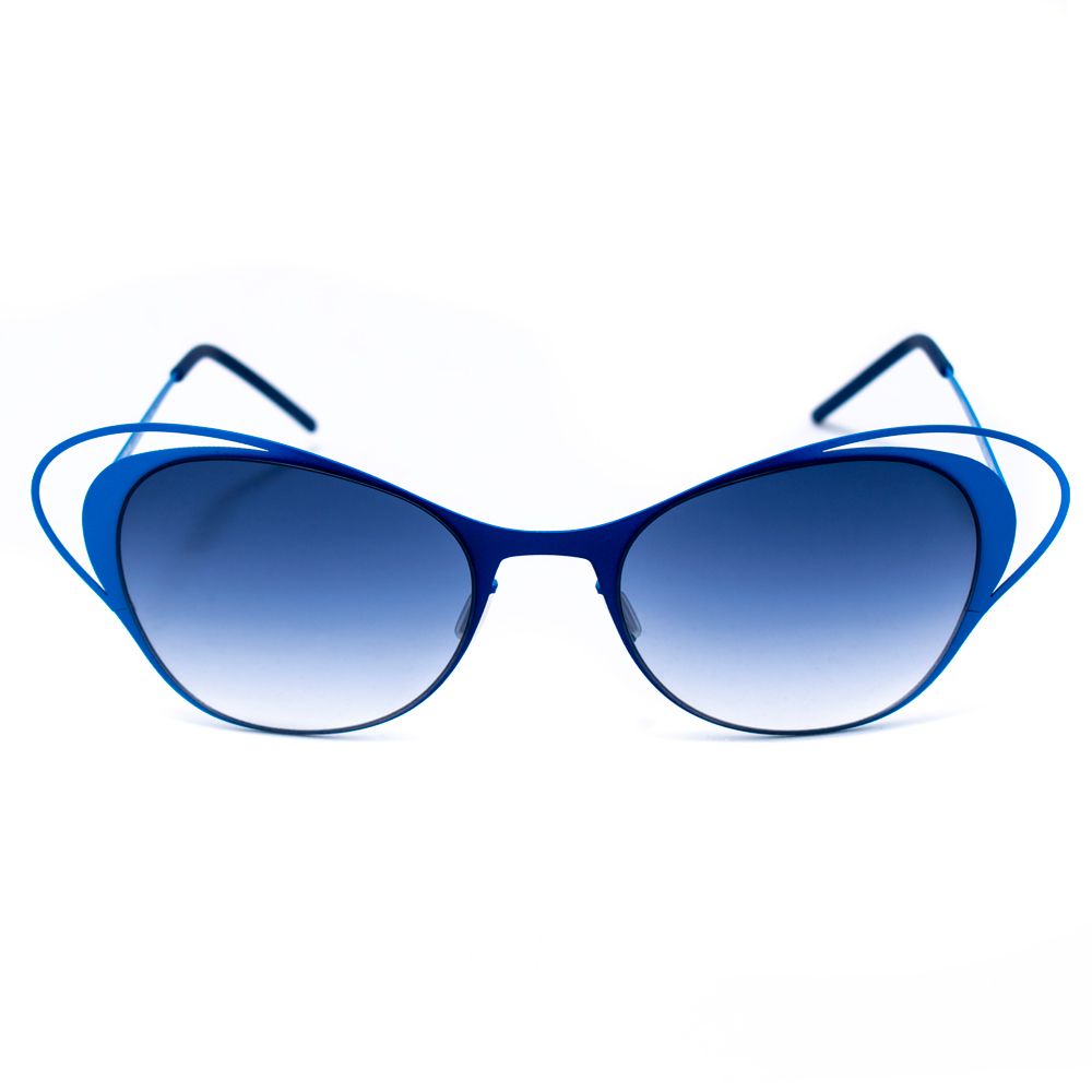 Italia Independent Blue Metal Sunglasses