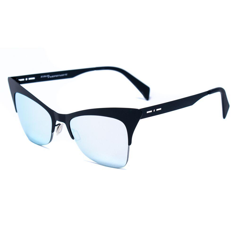 Italia Independent Black Metal Sunglasses II0504009000AC