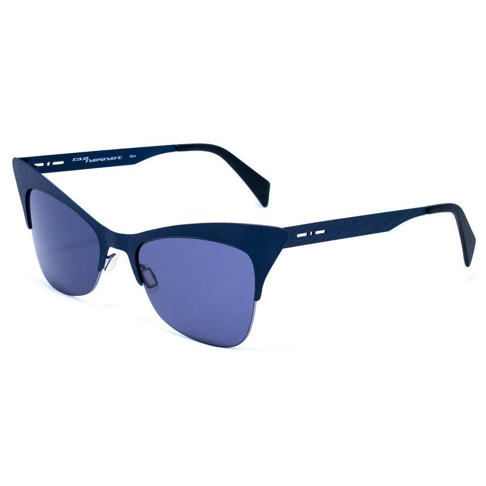 Italia Independent Blue Metal Sunglasses II0504CRK021AC