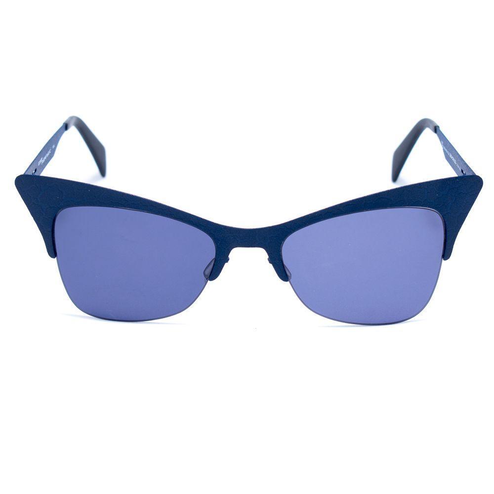 Italia Independent Blue Metal Sunglasses II0504CRK021AC