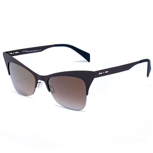 Italia Independent Black Metal Sunglasses