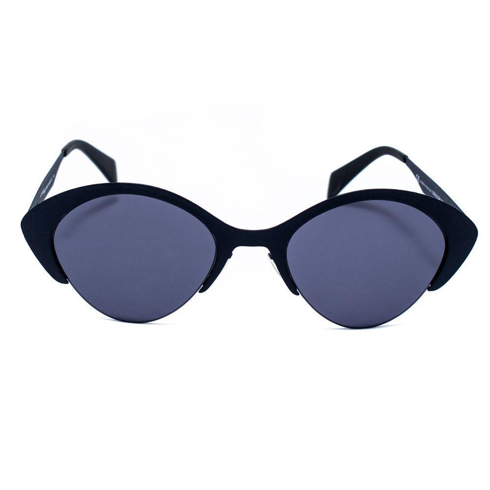 Italia Independent Blue Metal Sunglasses II0505CRK021AC