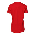 Dolce & Gabbana Red Plain Short Sleeves Crew Neck Top T-shirt TSH90725-40