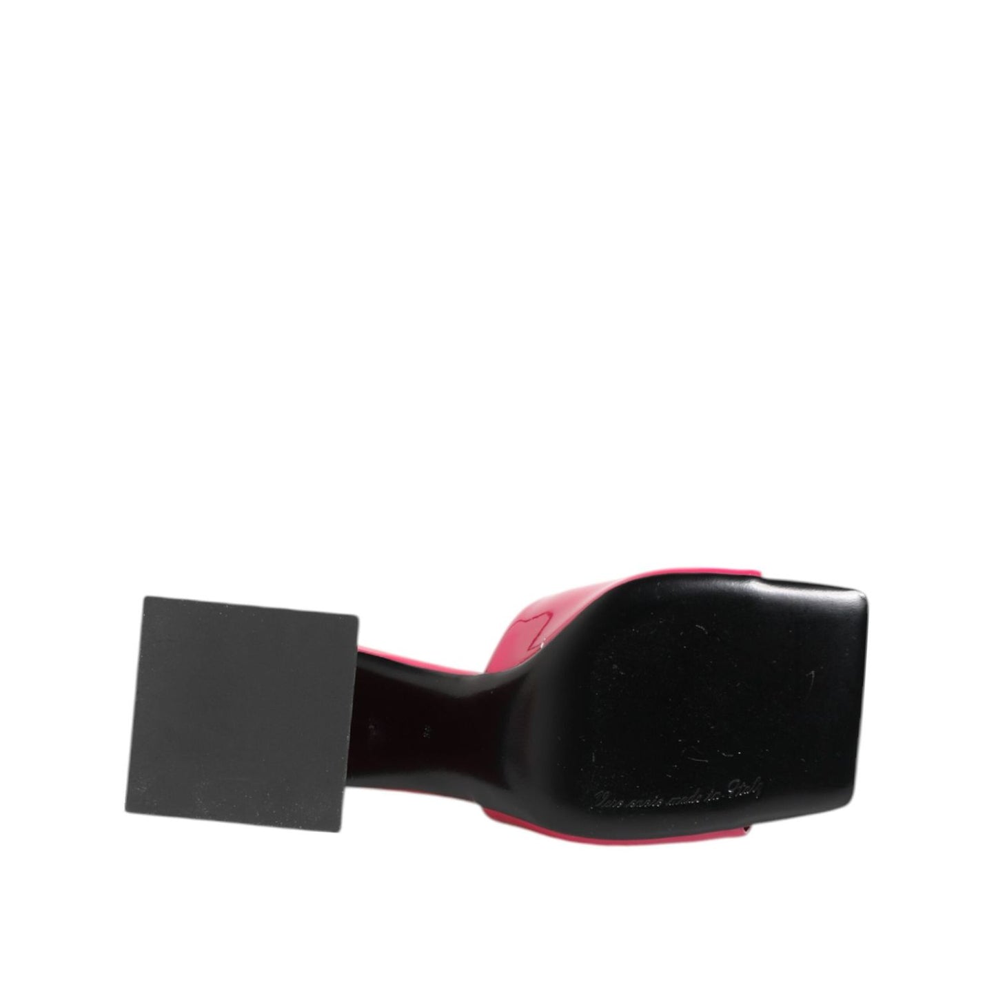 Dolce & Gabbana Pink Open Toe Block Heel Mules Sandals Shoes LA12801-36