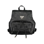 Guess Jeans Black Polyethylene Backpack GU-32215