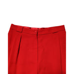 Dolce & Gabbana Red HighWaist Straight Women Trouser Pants PAN76688-48