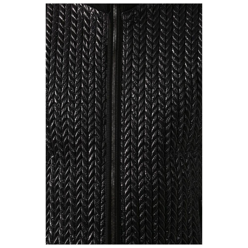 Dolce & Gabbana Black Nylon Jacket DO-15911-IT46 | S