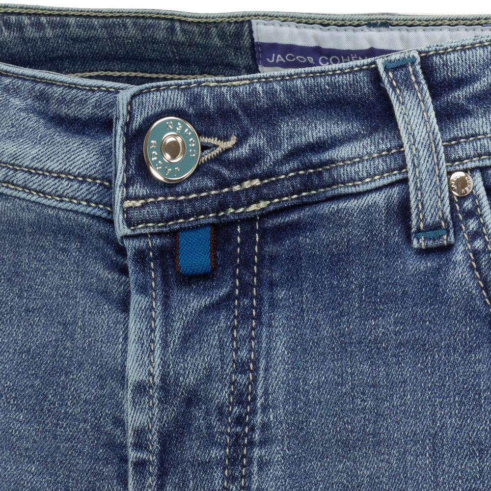 Jacob Cohen Blue Cotton Jeans & Pant JA-15928-W29