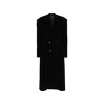 Balenciaga Cashmere And Wool Cinched Coat BA-8735210406100-40