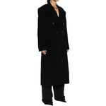 Balenciaga Cashmere And Wool Cinched Coat BA-8735210406100-40