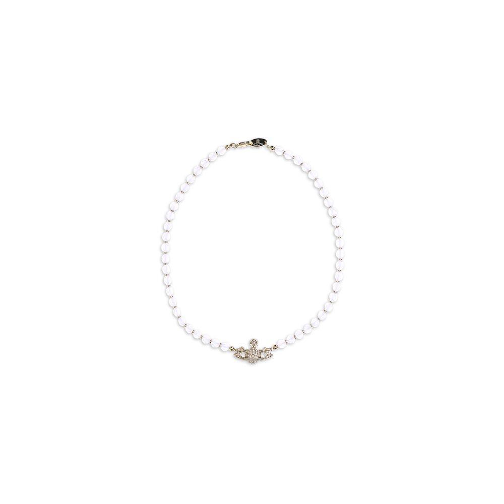Vivienne Westwood Orbit choker Necklace VI-6303002F02R821R821-ONE SIZE