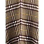 Burberry Wool and cashmere Check Cape BU-8112996C3264-ONE SIZE