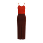 Fendi Long knit Dress FE-FZDD57AUI1F1TG6-IT40 | M