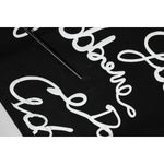 Dolce & Gabbana Black Logo Print Cotton Crew Neck T-shirt TSH90847-44