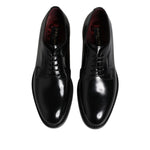 Dolce & Gabbana Black Calf Leather Lace Up Dress Shoes MV7933-46
