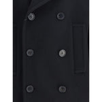 Saint Laurent Caban Coat SA-838047Y060R1005-IT40 | M