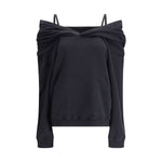 MM6 Cotton Sweatshirt with dropped shoulders MM-S52GU0244M25014900-M