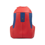 Ferrari Red Leather Technical Backpack 8056121178991