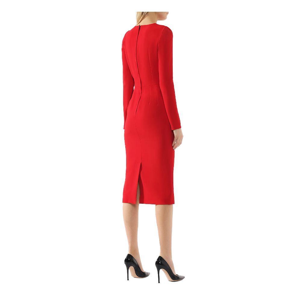Dolce & Gabbana Red Viscose Dress DO-15966-IT40|S