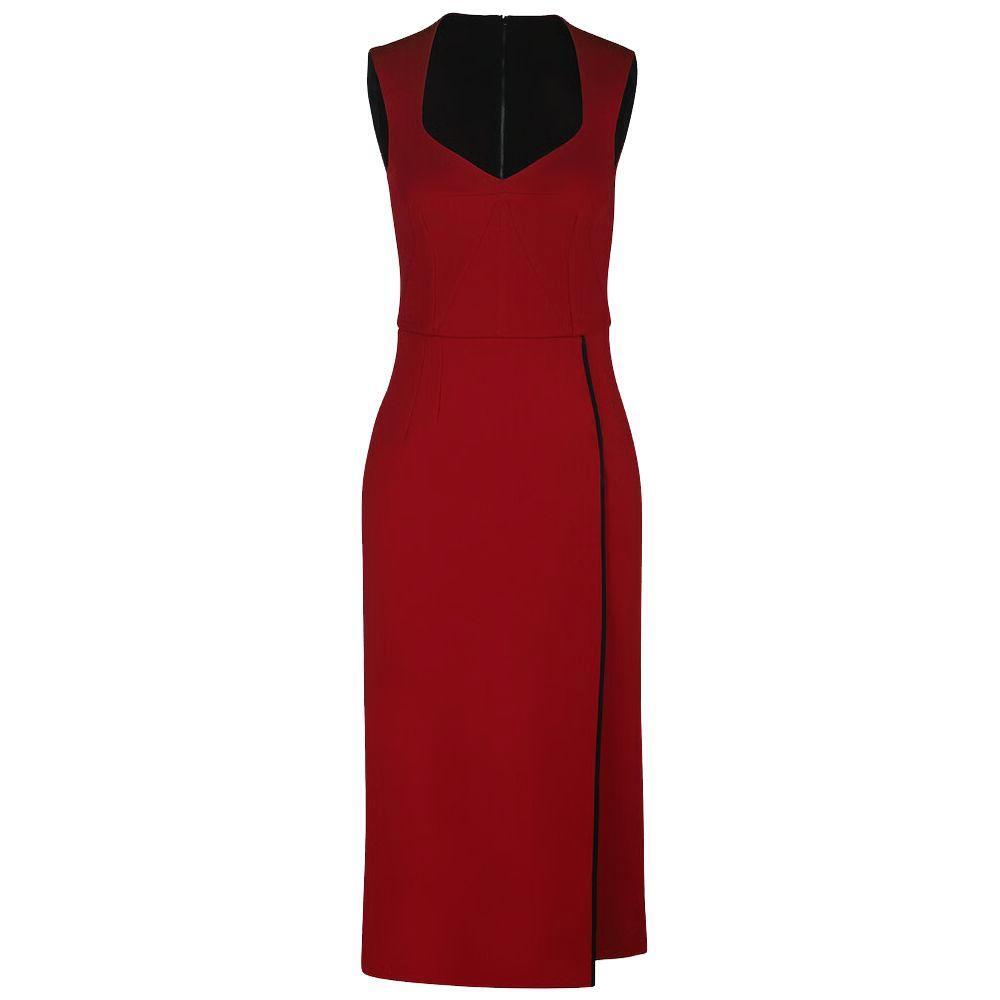 Dolce & Gabbana Red Viscose Dress DO-15965-IT40|S