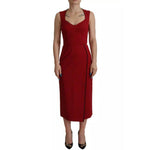 Dolce & Gabbana Red Viscose Dress DO-15965-IT40|S