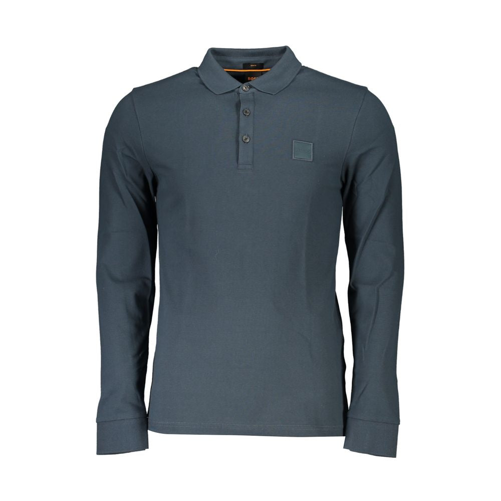 Hugo Boss Green Cotton Polo Shirt BO-28155-S