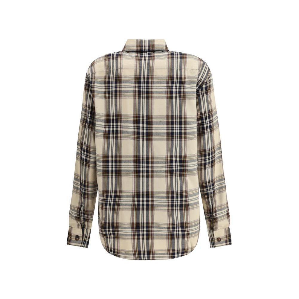 Saint Laurent Tartan lavallière Shirt SA-838890Y31VA7300-S