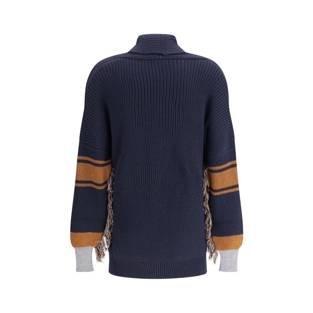 Ella Fringed Cardigan EL-F1375WO237-ONE SIZE