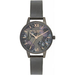 Olivia Burton Black Stainless Steel Watch OBOB16TW07AC
